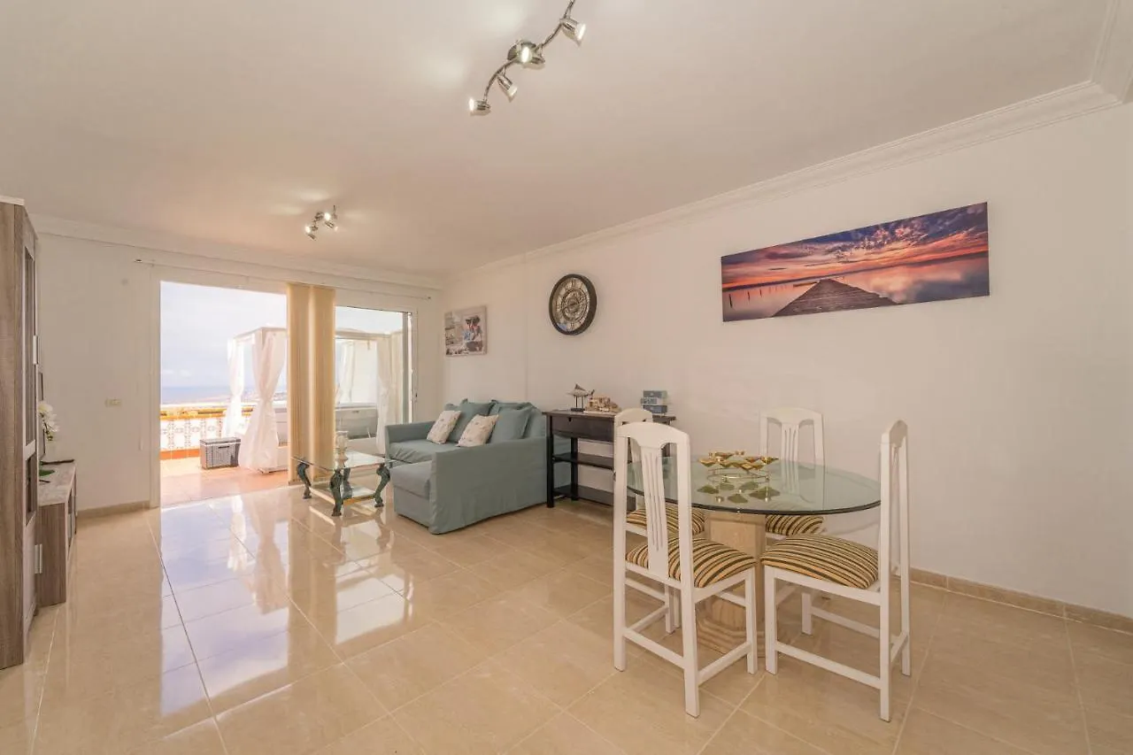 Luxury Penthouse 105M2,Bali Bed,Heated Pool,Sunset Apartment Costa Adeje  0*, Costa Adeje (Tenerife)