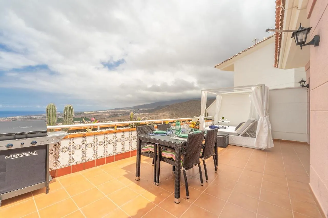 Luxury Penthouse 105M2,Bali Bed,Heated Pool,Sunset Apartment Costa Adeje